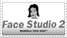 face studio 2 stamp with its logo